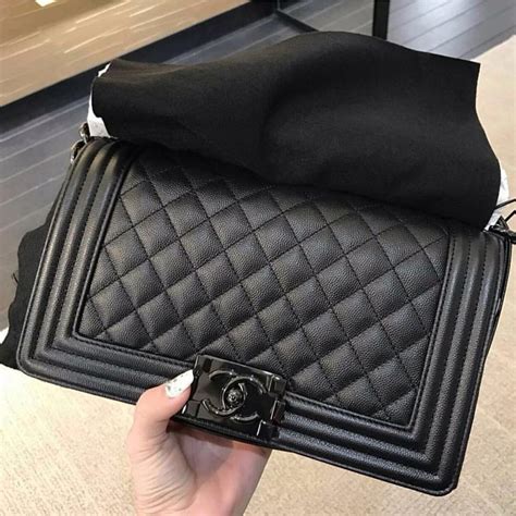 chanel so black boy 2017 price|chanel bag review.